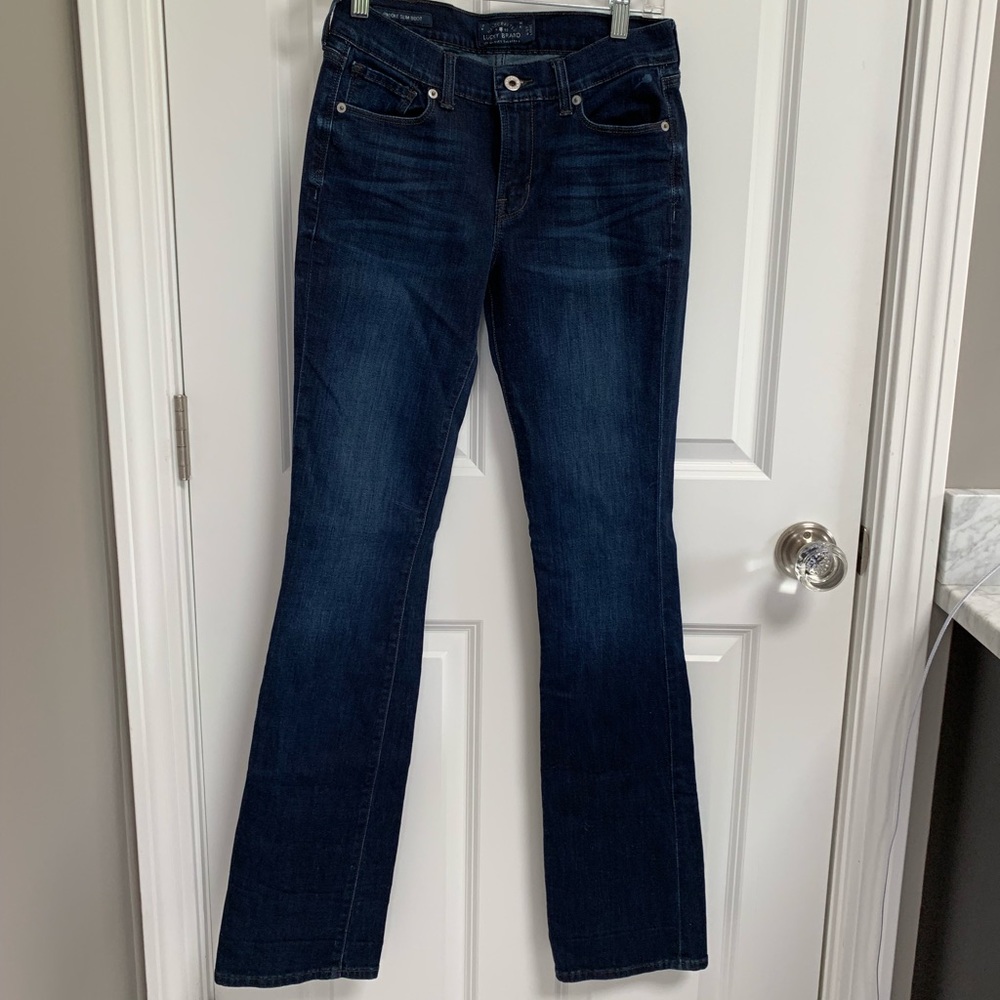 Lucky Brand Jeans size 4/27 Long Slim Boot cut